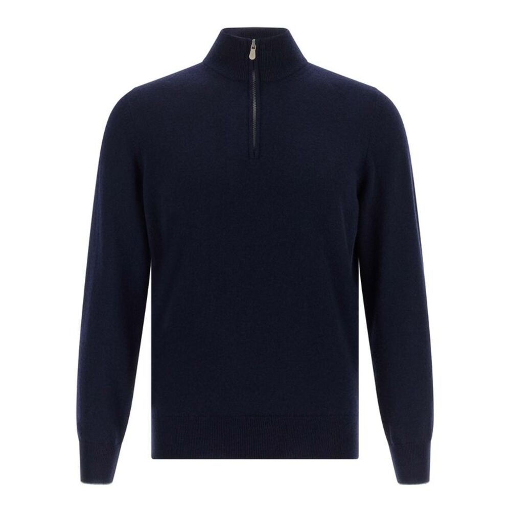 Brunello Cucinelli Men Half-Zip Sweater